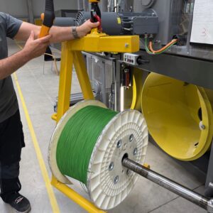 Ladegabel L9-450 kg mit Rundzinken mit Nase für Rollenwechsel