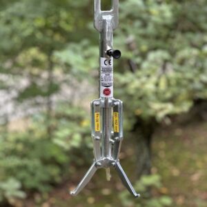 3-Arm-Innengreifer (schlanke Bauform), Tragfähigkeit 80 kg, galv. verzinkt