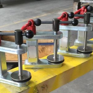 ALU-Spindelklemmen für Platteneinbau Tragfähigkeit 60 kg