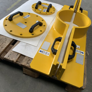 Hebeset für Tiefbau, Spezialanfertigung 500 kg