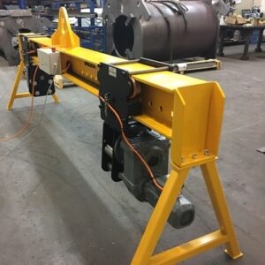 elektromotorische Wendetraverse verstell- und drehbar,  Tragfähigkeit 4000 kg, 5000 mm lang