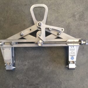 2-Arm-Spitzen-Spindelgreifer in V2A Tragfähigkeit 100 kg